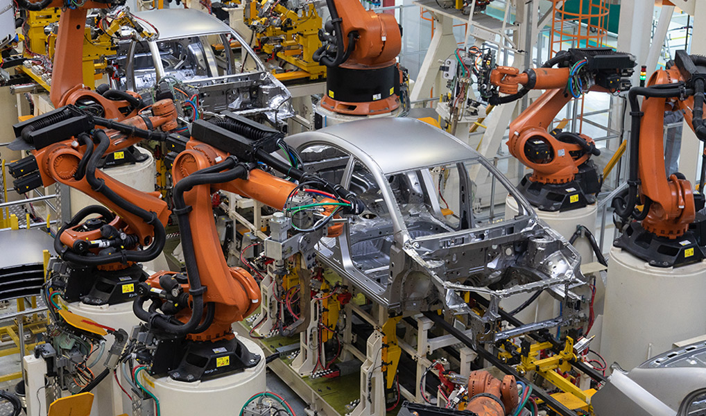 Application in the automotive industry